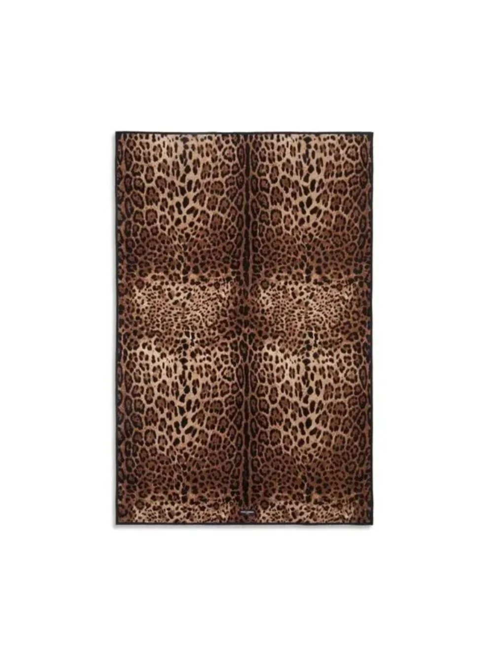 NWT Dolce & Gabbana Casa Bath Towel Leopard Size One Size